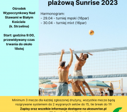 Majówka z Siatkówką Plażową...